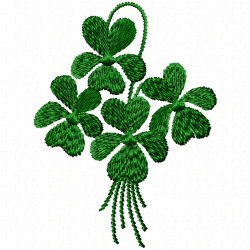 Flowers And Tree Embroidery Design 6